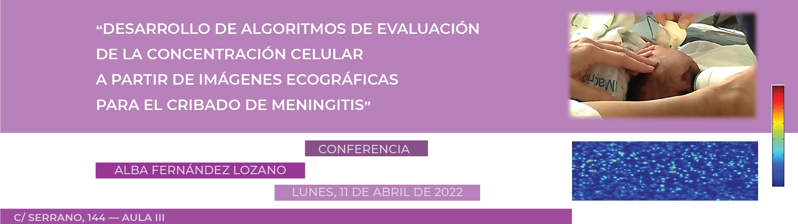 Anuncio conferencia Alba Fernández Lozano