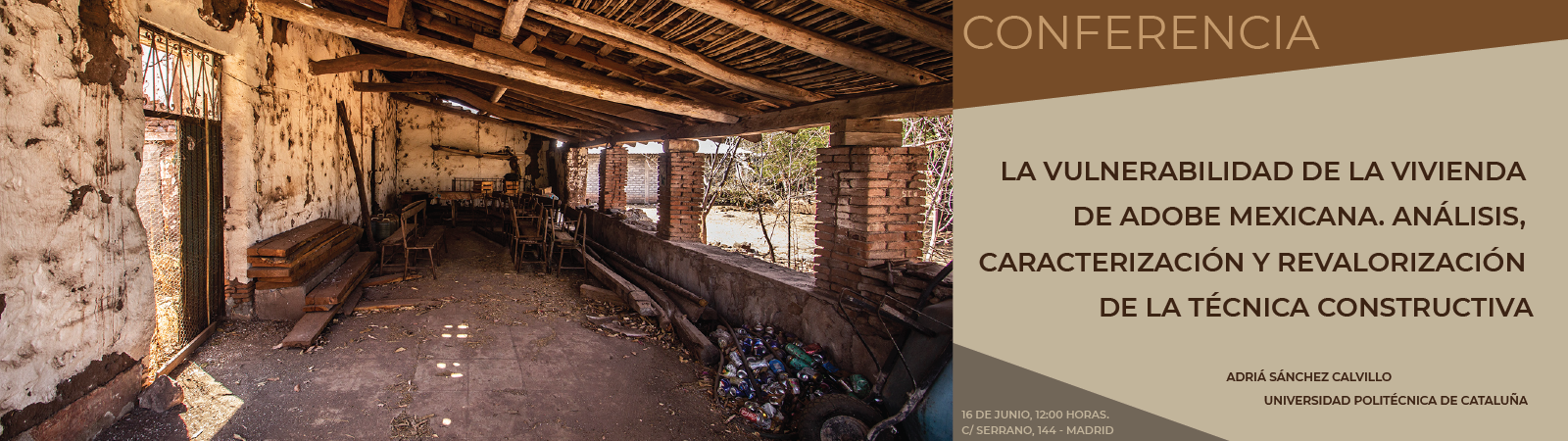 imagen vivienda adobe mexicana