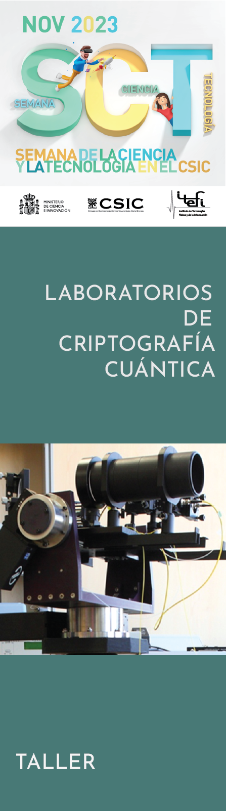 Taller laboratorios de Criptografía cuántica
