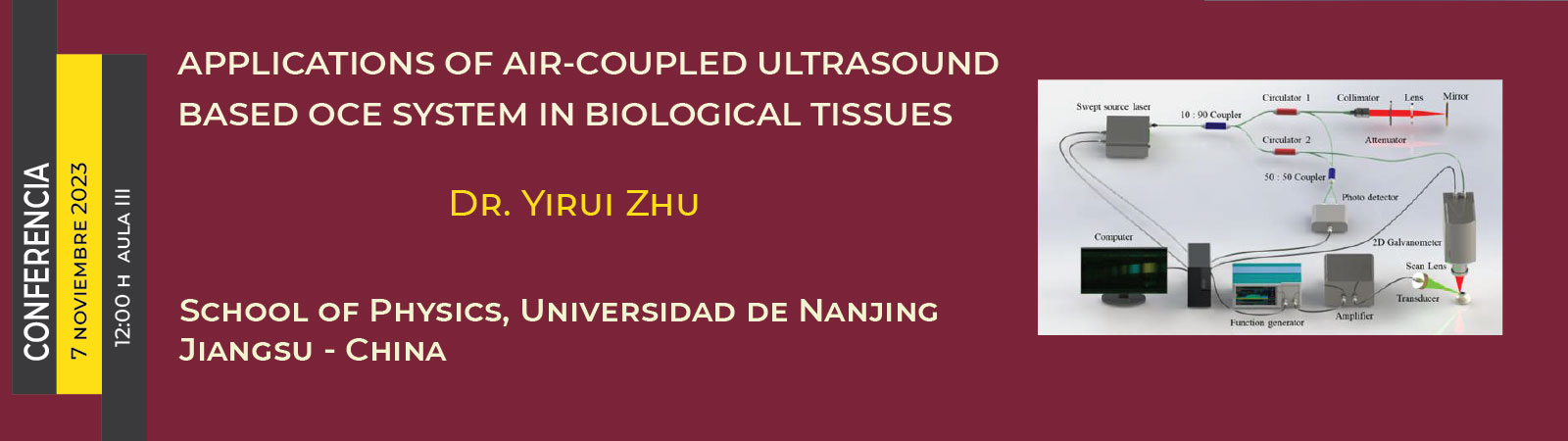 Conferencia Dr. Zhu