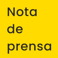 Nota de prensa