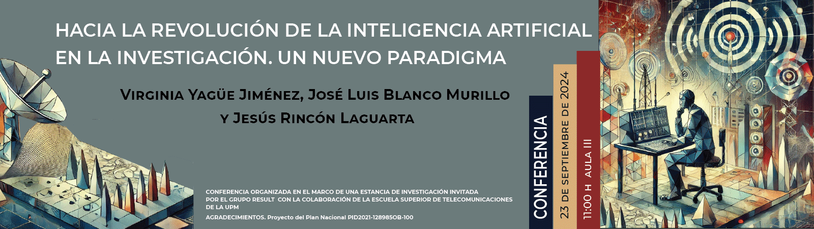Conferencia ITEFI, 23 de septiembre de 2024. 11:00 horas