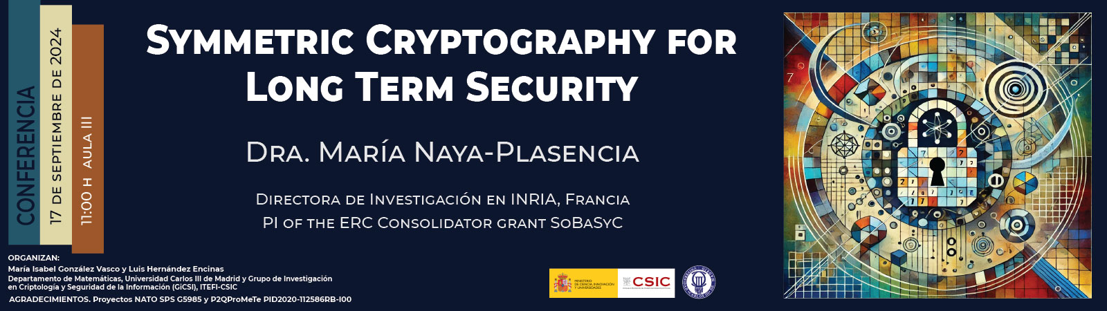 Conferencia Symmetric Cryptography for Long Term Security